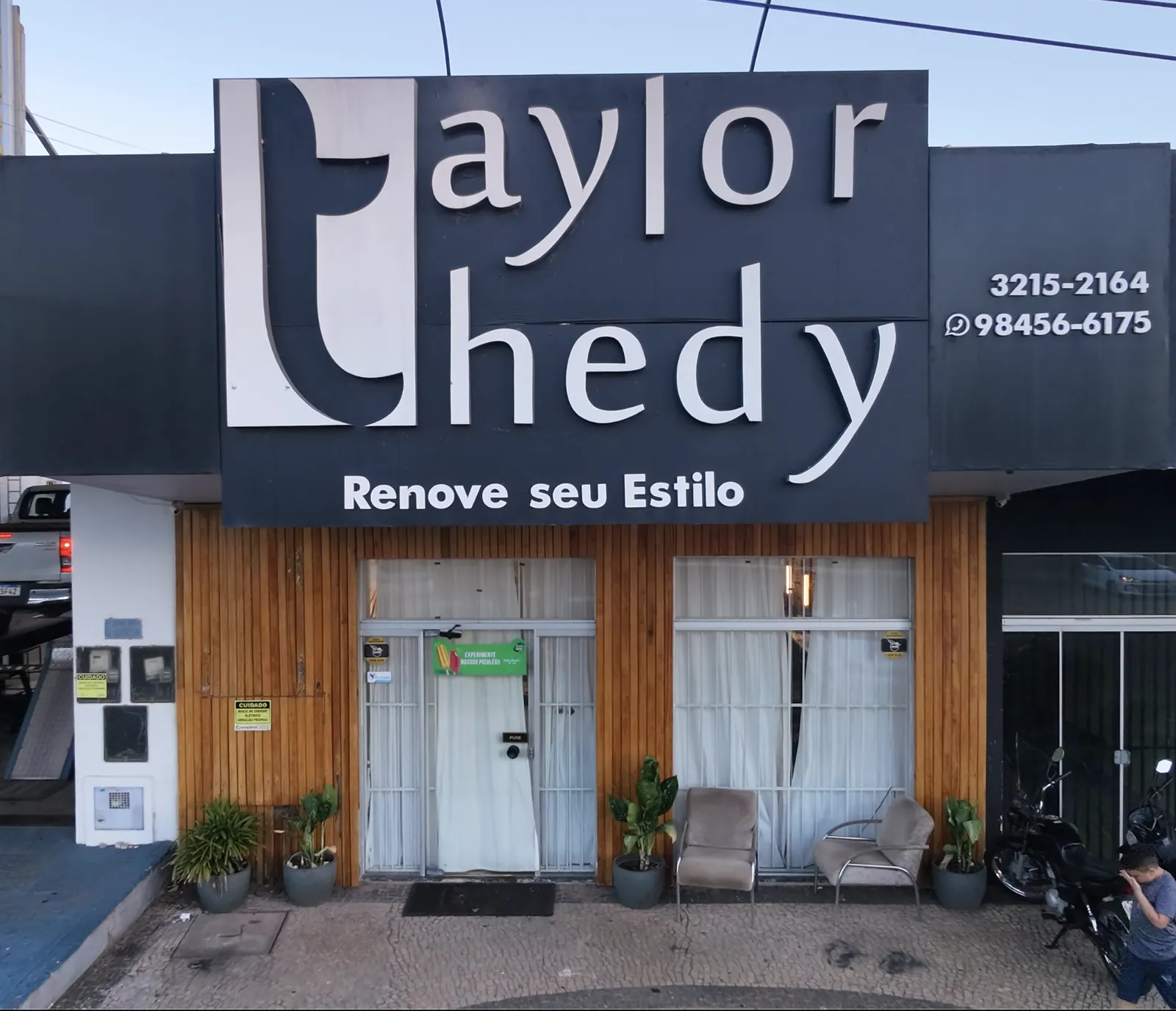 Fachada da Taylor e Thedy, no Plano Diretor Sul, em Palmas